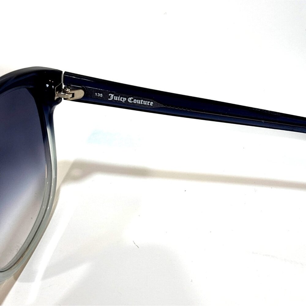 Juicy Couture Gradient Blue Square Sunglasses JU 602/S Women’S 135mm UV Protecti - Picture 3 of 5